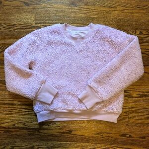 Purple Faux Fur Sweater